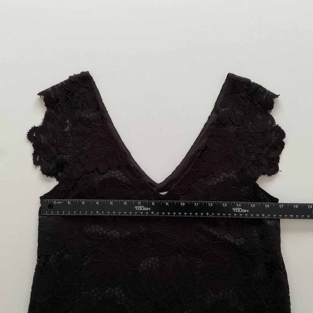 BB Dakota Jacqueline Lace Dress XS Black Fairy Whimsigoth Mini Dark Romantic - Picture 5 of 12